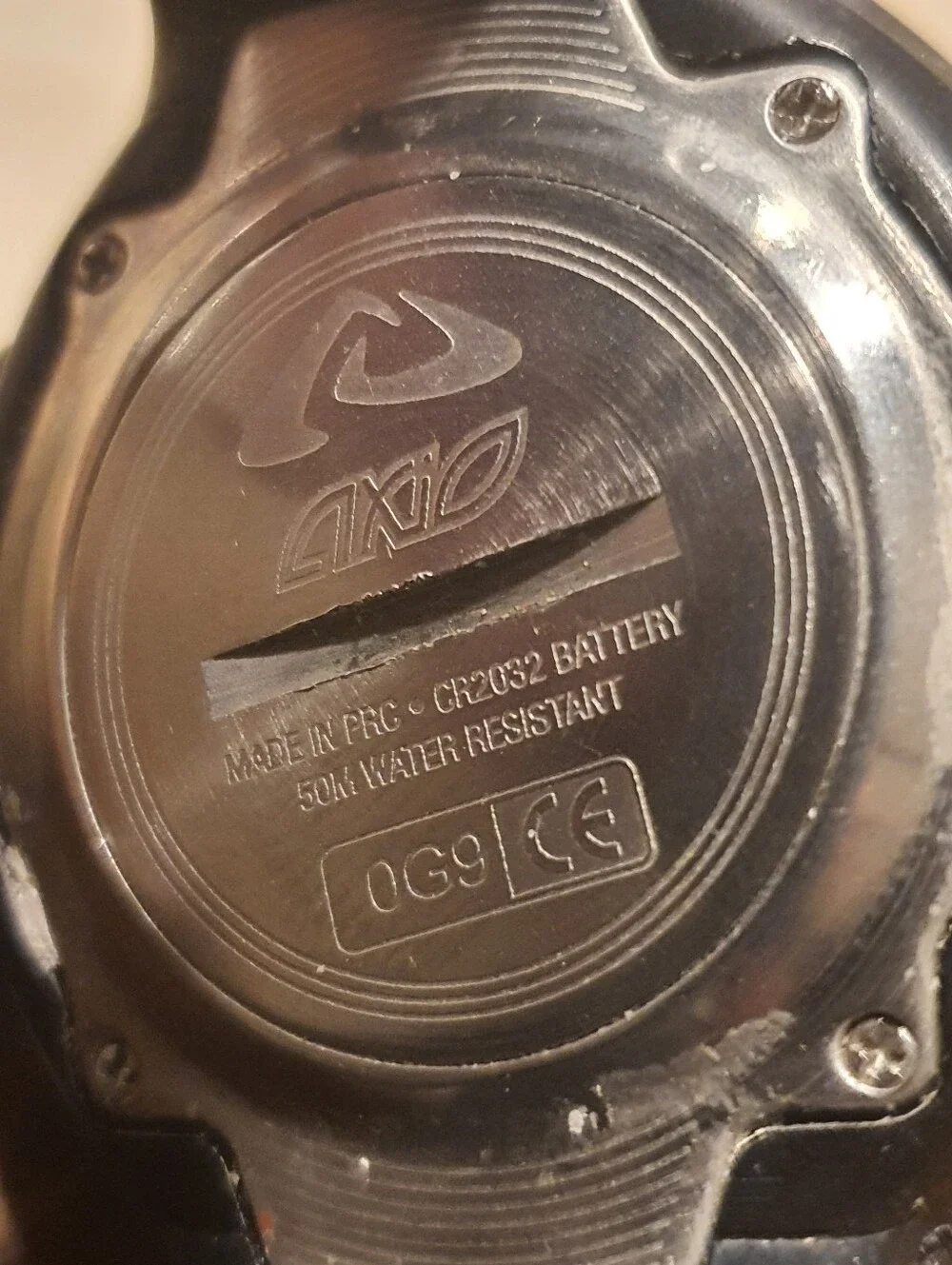 Highgear Axio Black/Gray Digital Altimeter Alarm Chrono Men's Watch
